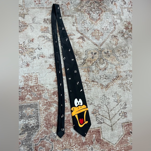 Vintage Looney Tunes Daffy Duck novelty tie - Picture 2 of 4